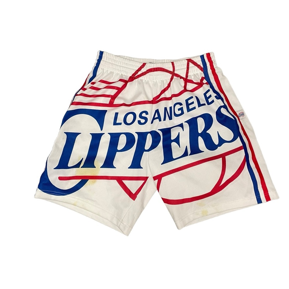 MITCHELL & NESS SHORTS "NBA LA Clippers" | Men’s M | SHORBW19147 LACWHIT